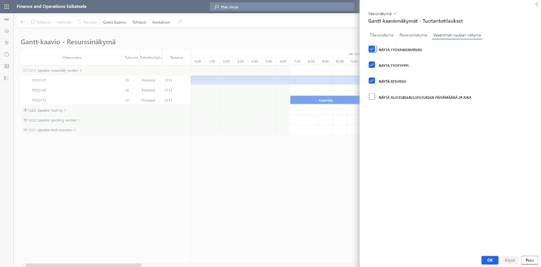 Unboxing 10.0.35 Gantt