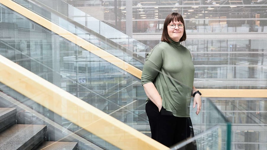 Sanoma Media Finland's Finance Manager Veera Roti advises not to be afraid of change: 