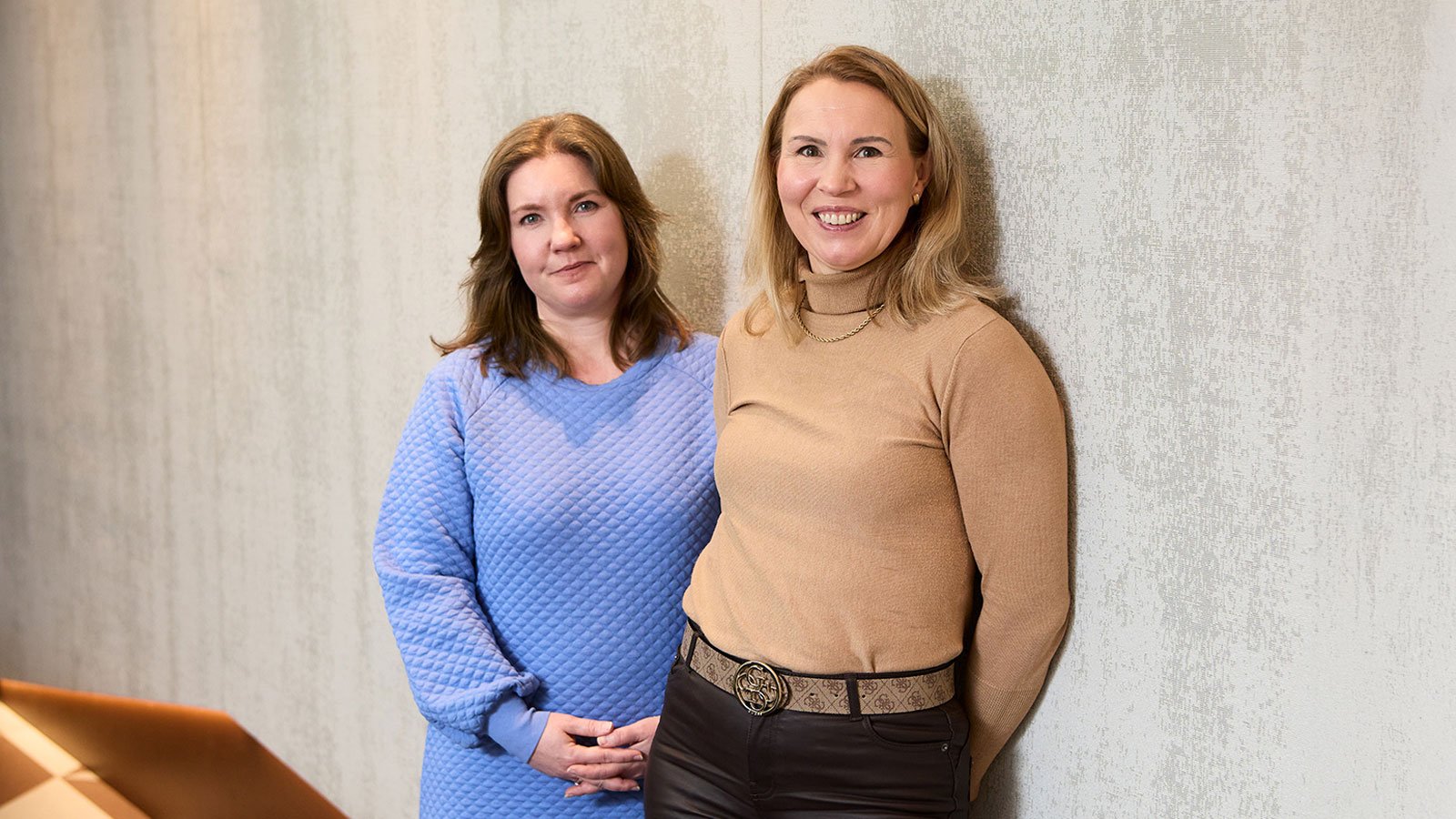 Sanna Leskinen and Erika Nybergh, Inlook Sanna Leskinen, Head of Group Services, and Erika Nybergh, CFO at Inlook