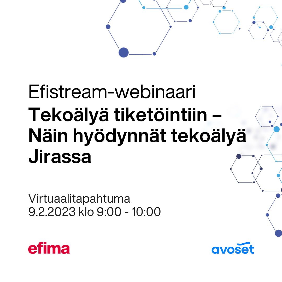 Webinaarissamme 9.2.2023 käsitellään älykkään automaation mahdollisuuksia Jira Service Management -alustassa.