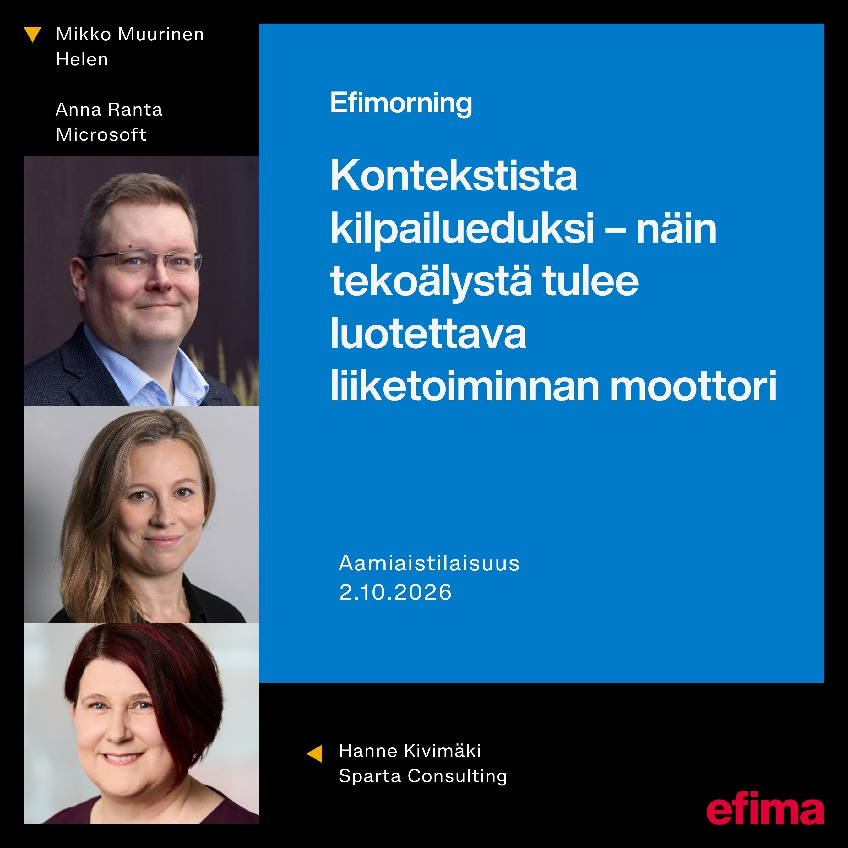 Lokakuun Efimorning
