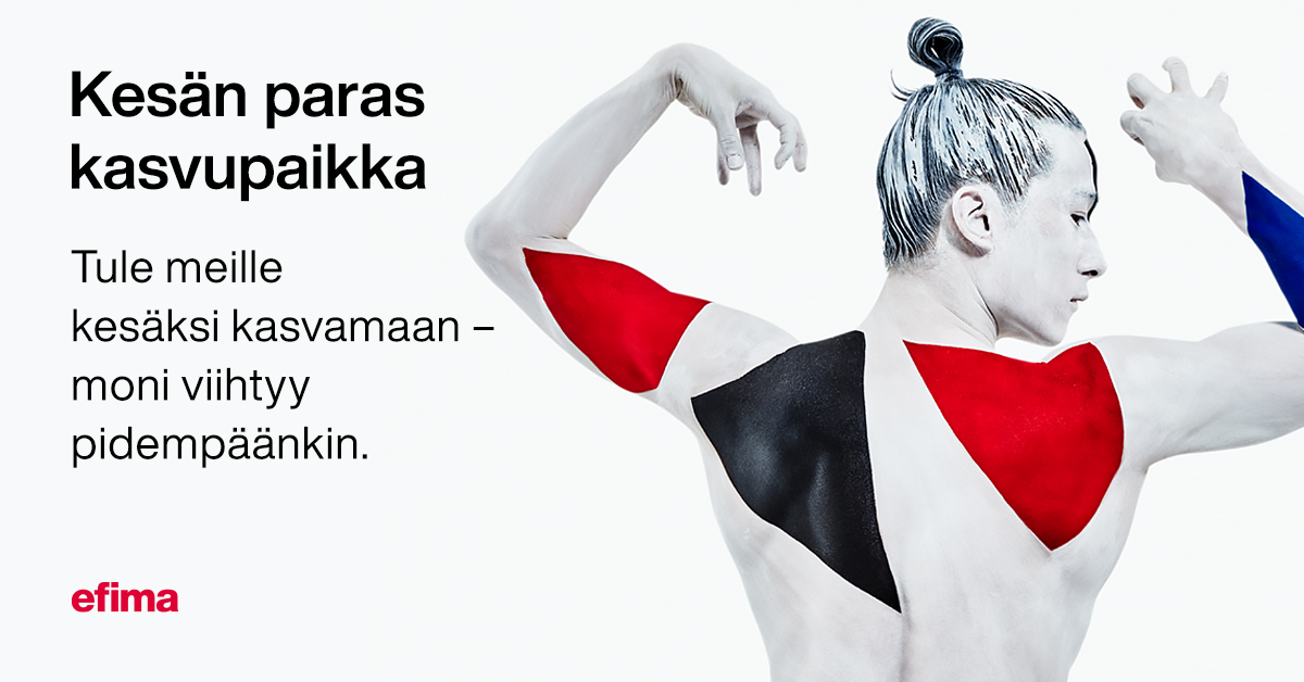 Hae efimalle kesätöihin